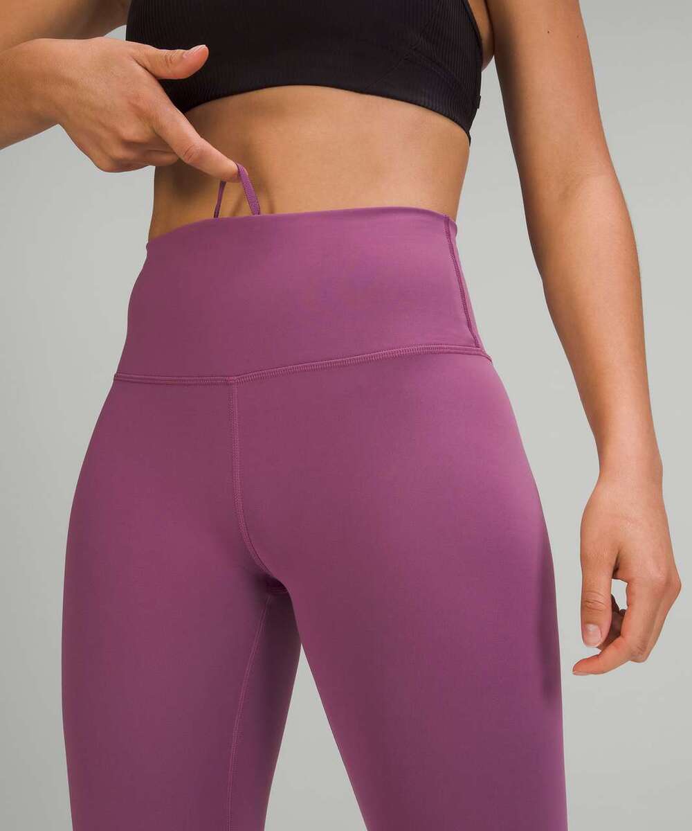 Lululemon Wunder Train High-Rise Tight 25" Size 4 Purple